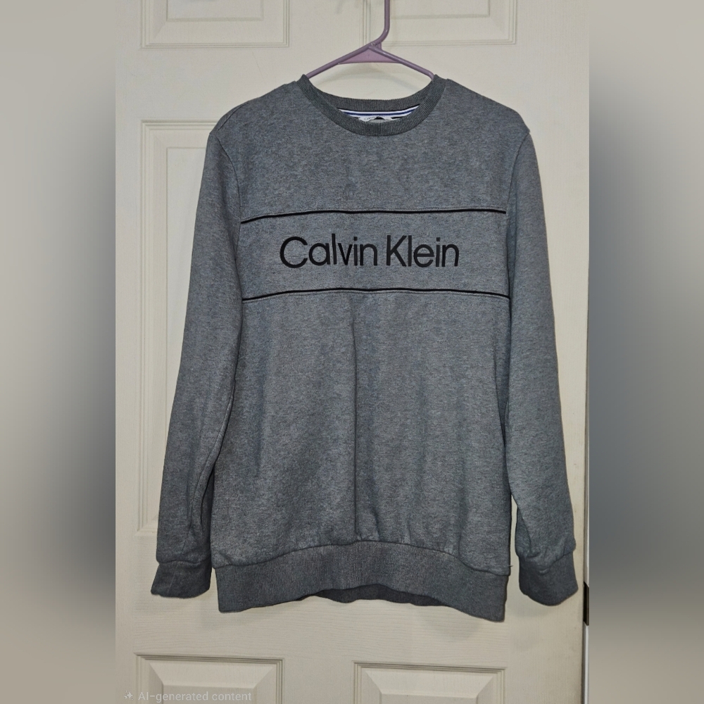 Calvin Klein Charcoal Sweatshirt for Men
